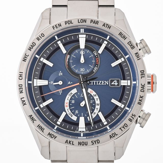 【12月スーパーSALE 15%OFF】 CITIZEN - シチズン アテッサ ソーラー電波【未使用】 商品番号 E-151850 腕時計(アナログ)