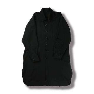 yohji yamamoto pour homme ウール ロングシャツ | www.jarussi.com.br