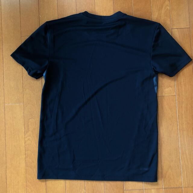 adidas(アディダス)のadidas アディダス Tシャツ　Lサイズ　ブラック メンズのトップス(Tシャツ/カットソー(半袖/袖なし))の商品写真