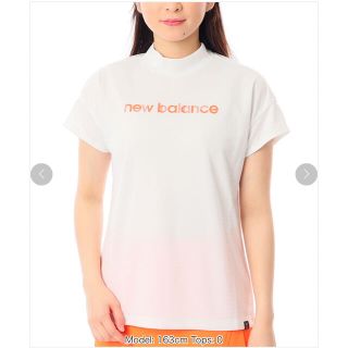 ニューバランス(New Balance)のNew balance golf 2WAYリボン◆フレンチSleeveカットソー(Tシャツ(半袖/袖なし))