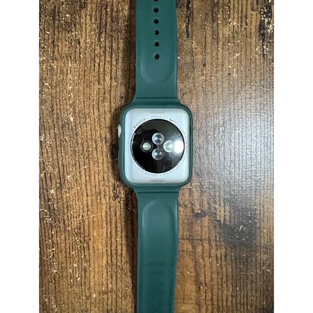 Apple Watch(アップルウォッチ)のApplewatch series3 NIKE シルバー 42mm メンズの時計(腕時計(デジタル))の商品写真