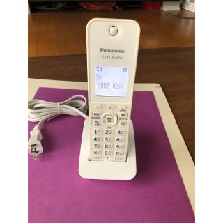 パナソニック(Panasonic)のパナソニック 増設子機　KX-FKD404-W(その他)