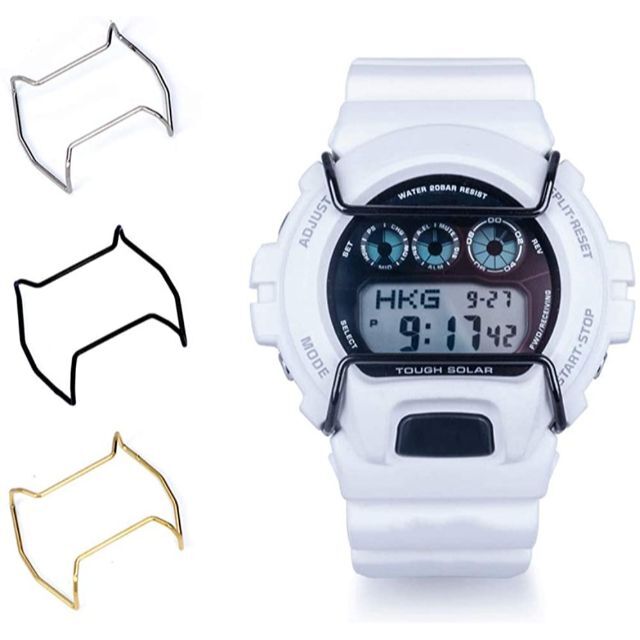 G-SHOCK DW-6900系 バンパープロテクター 5色セット メンズの時計(腕時計(デジタル))の商品写真