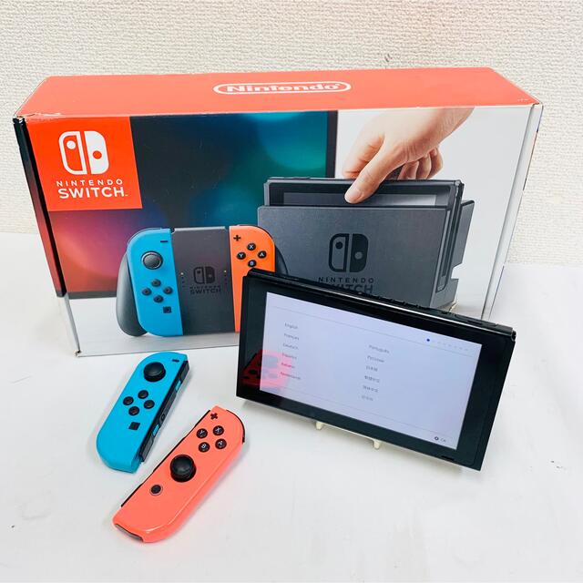 Nintendo Switch(ニンテンドースイッチ)のNintendo Switch HAC-S-KABAA スイッチ おまけ付き エンタメ/ホビーのゲームソフト/ゲーム機本体(家庭用ゲーム機本体)の商品写真