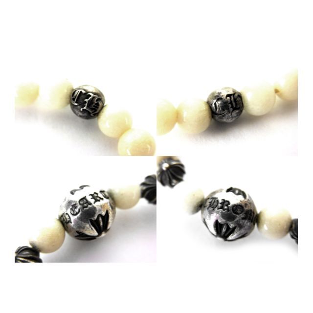 Chrome Hearts(クロムハーツ)のクロムハーツCHROME HEARTS■6mm BEADビーズブレス メンズのアクセサリー(ブレスレット)の商品写真