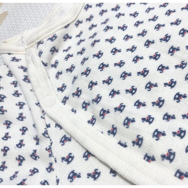 アカチャンホンポ(アカチャンホンポ)の2枚セット キッズ/ベビー/マタニティのベビー服(~85cm)(カバーオール)の商品写真