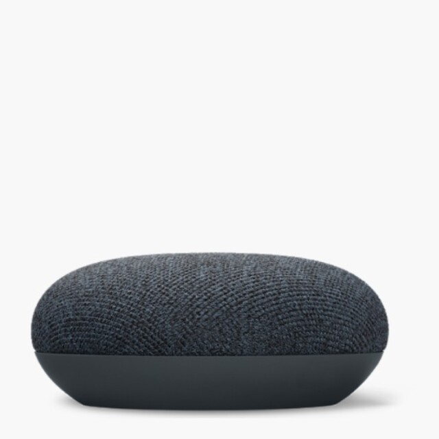 Google(グーグル)のGoogle Home mini チャコールグレー スマホ/家電/カメラのオーディオ機器(スピーカー)の商品写真