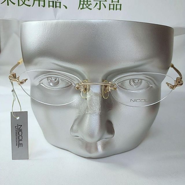 未使用品 展示品 ニコル NICOLE メガネ フレーム 日本製 | www