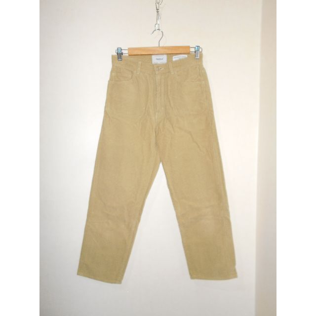 029081● YAECA   Wide Straight Corduroy