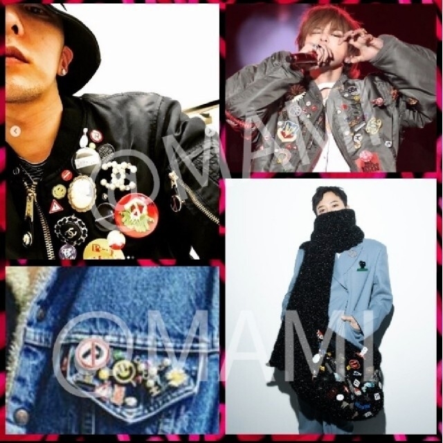 BIGBANG(ビッグバン)の👑BIGBANG G-DRAGON ミニミニ缶バッジ👑③個セット ジヨン エンタメ/ホビーのアニメグッズ(バッジ/ピンバッジ)の商品写真