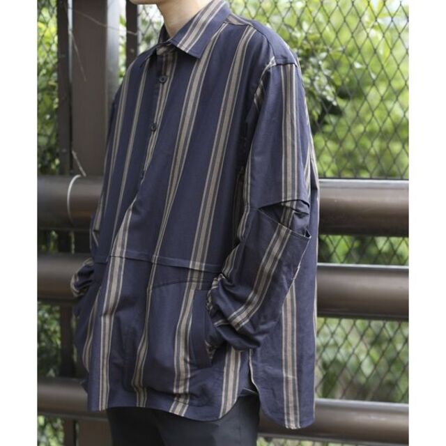 LAD MUSICIAN(ラッドミュージシャン)の21aw no. ANORAK SHIRT  メンズのトップス(シャツ)の商品写真