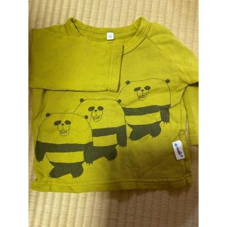 マーキーズ(MARKEY'S)のマーキーズ　パンダ柄のTシャツ　レモンパンツ2点(Ｔシャツ)