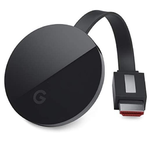 Google(グーグル)のGoogle Chromecast ultra 4K スマホ/家電/カメラのテレビ/映像機器(映像用ケーブル)の商品写真