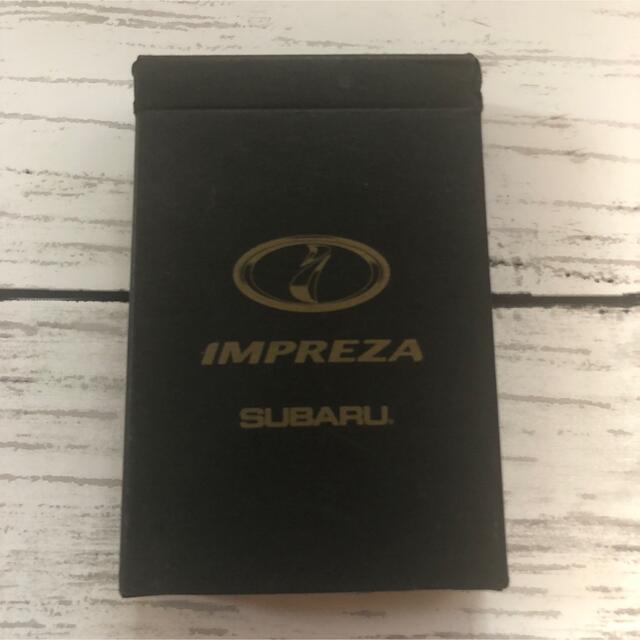 SUBARU IMPREZA スバル インプレッサ 販促非売品トランプ エンタメ/ホビーのコレクション(ノベルティグッズ)の商品写真