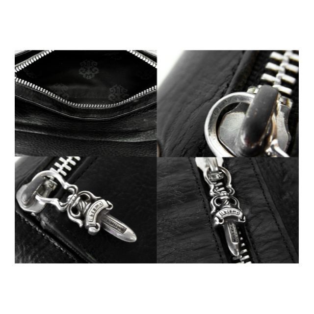 Chrome Hearts(クロムハーツ)のクロムハーツCHROME HEARTS■WAVEウェーブレザーウォレット財布 メンズのファッション小物(長財布)の商品写真