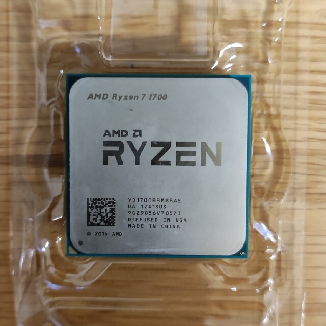 AMD Ryzen 7 1700 スマホ/家電/カメラのPC/タブレット(PCパーツ)の商品写真