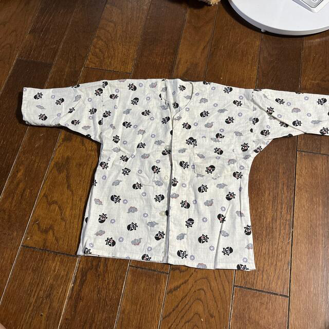 お祭り 鯉口 シャツ こども用 キッズ キッズ/ベビー/マタニティのキッズ服男の子用(90cm~)(甚平/浴衣)の商品写真