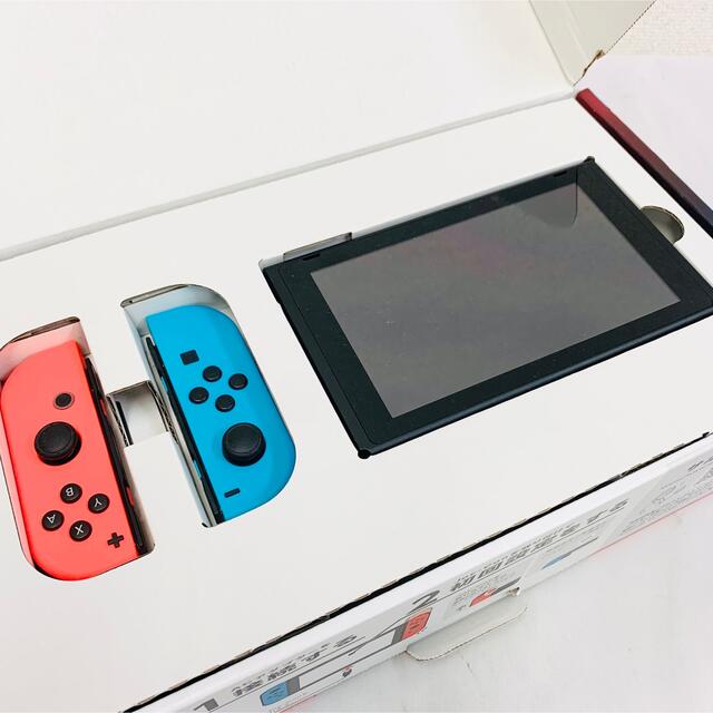 Nintendo Switch(ニンテンドースイッチ)のNintendo Switch HAD-S-KABAA 本体 エンタメ/ホビーのゲームソフト/ゲーム機本体(家庭用ゲーム機本体)の商品写真