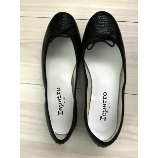 レペット(repetto)のレペット　バレーシューズ　37 BLACK(バレエシューズ)