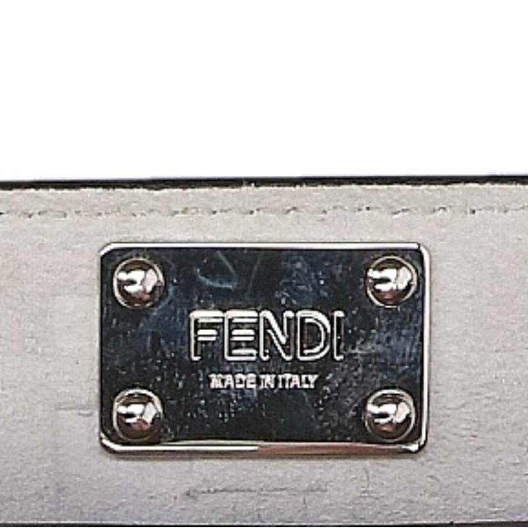 FENDI(フェンディ)のフェンディ 7VA422 ピーカブー ミニ ロゴカッティングハンドバッグ レディース レディースのバッグ(ハンドバッグ)の商品写真