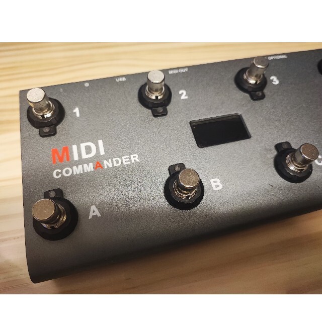 meloaudio midi commander　本体のみ　スイッチャー　フット 楽器のDTM/DAW(MIDIコントローラー)の商品写真