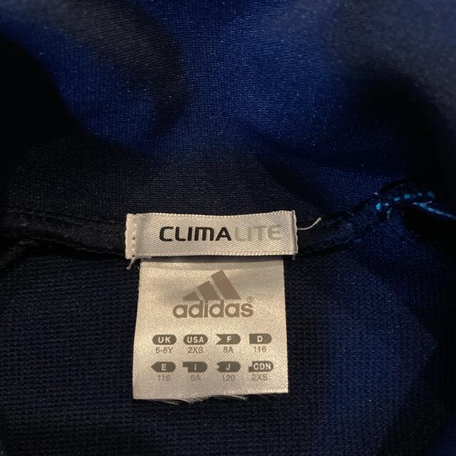 adidas(アディダス)のadidas ジャージ上 キッズ/ベビー/マタニティのキッズ服女の子用(90cm~)(ジャケット/上着)の商品写真