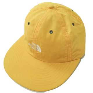 ザノースフェイス(THE NORTH FACE)のTHE NORTH FACE ザ・ノースフェイス THROWBACK TECH HAT スローバックデックハット NF0A3FFM ONE SIZE YELLOW 6パネル キャップ CAP 帽子【中古】【THE NORTH FACE】(キャップ)