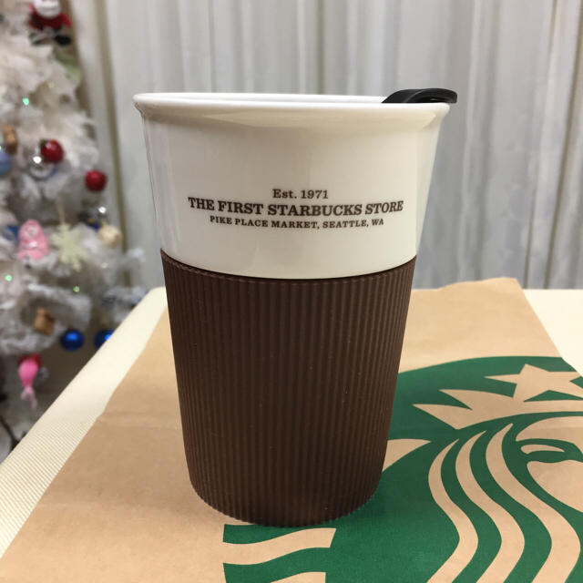 Starbucks Coffee - スターバックス 陶器 タンブラー シアトル1号店の通販 by シュクル's shop｜スターバックス