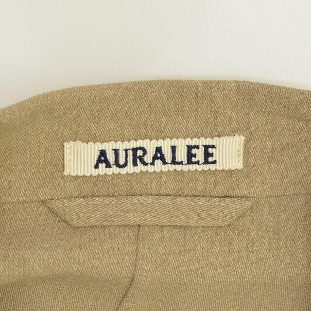 【AURALEE】 WOOL DOUBLE CLOTH HANDSEWNCOAT 4