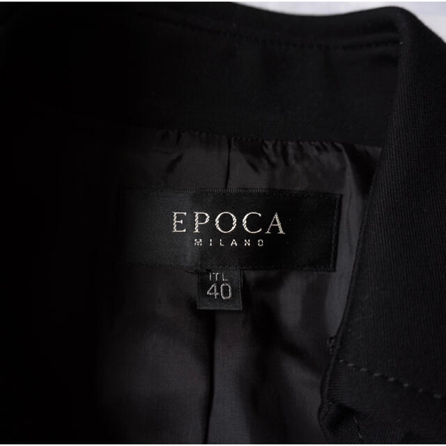 EPOCA エポカ コート ジャケット 40サイズ ブラック 3
