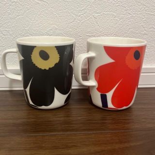 マリメッコ(marimekko)のmarimekko マリメッコマグカップ　ウニッコ(グラス/カップ)