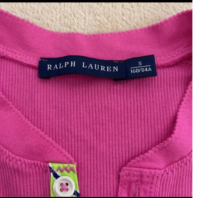 Ralph Lauren(ラルフローレン)の☆ラルフローレン☆長袖カットソー　リブニット レディースゴルフウェア レディースのトップス(カットソー(長袖/七分))の商品写真