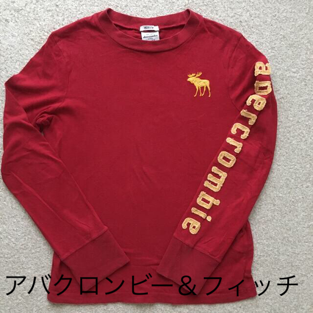 Abercrombie&Fitch(アバクロンビーアンドフィッチ)のアバクロンビー&フィッチ　ロングTシャツ　Sサイズ キッズ/ベビー/マタニティのキッズ服男の子用(90cm~)(Tシャツ/カットソー)の商品写真