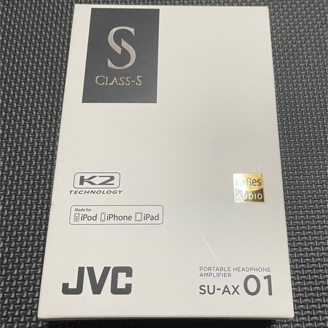 Victor(ビクター)のJVC SU-AX01 ポータブルヘッドホンアンプ スマホ/家電/カメラのオーディオ機器(アンプ)の商品写真