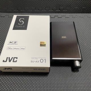 ビクター(Victor)のJVC SU-AX01 ポータブルヘッドホンアンプ(アンプ)