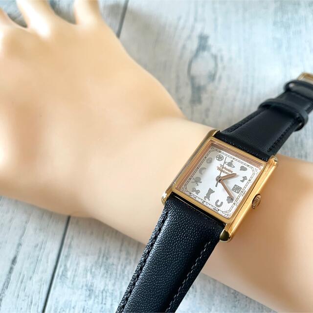 【電池交換済】ヴィヴィアン 腕時計 アイコン ウォッチ ゴールド