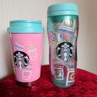 スターバックスコーヒー(Starbucks Coffee)のスターバックス ステンレスタンブラー＆ボトルフラペチーノ(タンブラー)