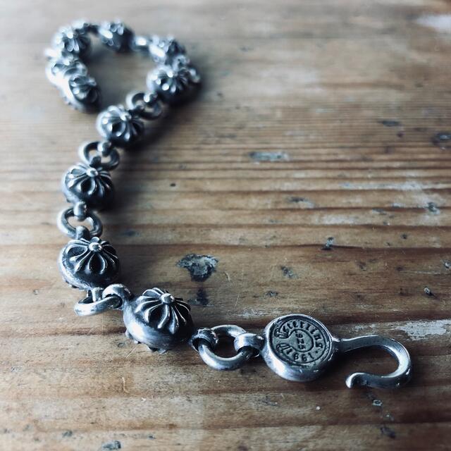 クロムハーツ クロスボール ブレスレット/Chrome Hearts 素晴らしい