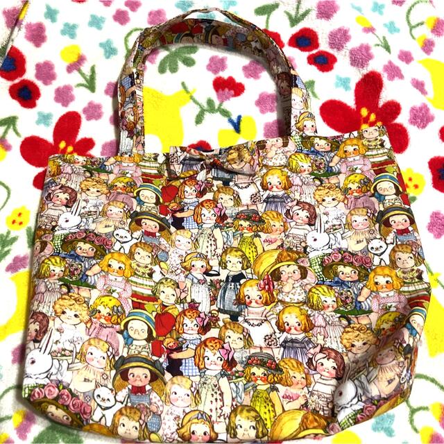 トートバッグ ハンドメイド トマトガールの通販 by ☆mako☆ shop|ラクマ