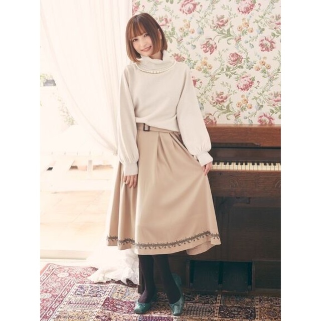 Maison de FLEUR - 【canone】言えない言葉のシュガーニット【神田沙也加】 Maison de FLEUR - 【canone】言えない言葉のシュガーニット