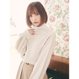 Maison de FLEUR - 【canone】言えない言葉のシュガーニット Maison de FLEUR - 【canone】言えない言葉のシュガーニット