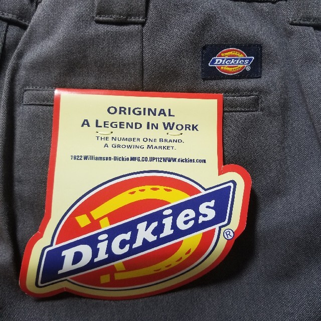 Dickies(ディッキーズ)の新品　Dickies  ディッキーズ   ワークパンツ　グレー メンズのパンツ(ワークパンツ/カーゴパンツ)の商品写真