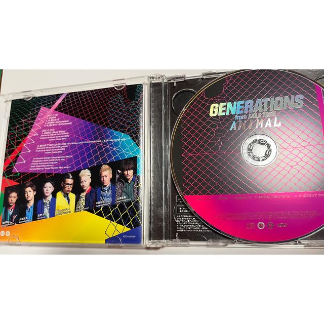 GENERATIONS(ジェネレーションズ)のANIMAL / GENERATIONS (CD・DVD) エンタメ/ホビーのCD(ポップス/ロック(邦楽))の商品写真