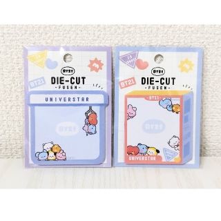 ビーティーイシビル(BT21)のBT21 ＊ LINE FRIENDS    minini  ダイカットふせん(アイドルグッズ)