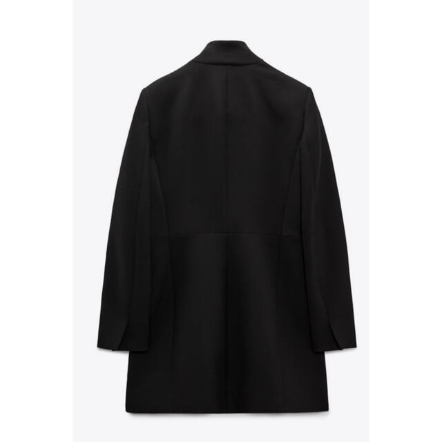 ZARA - ○新品タグ付○ ZARA ブラック薄手コートの通販 by ZARA - ○新品タグ付○ ZARA ブラック薄手コートの通販 by