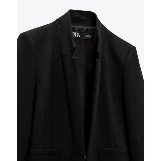 ZARA - ○新品タグ付○ ZARA ブラック薄手コートの通販 by ZARA - ○新品タグ付○ ZARA ブラック薄手コートの通販 by