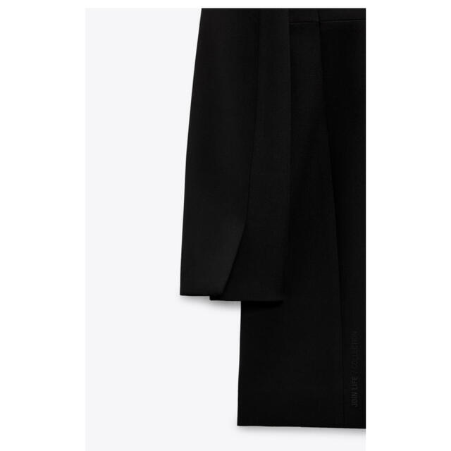 ZARA - ○新品タグ付○ ZARA ブラック薄手コートの通販 by ZARA - ○新品タグ付○ ZARA ブラック薄手コートの通販 by