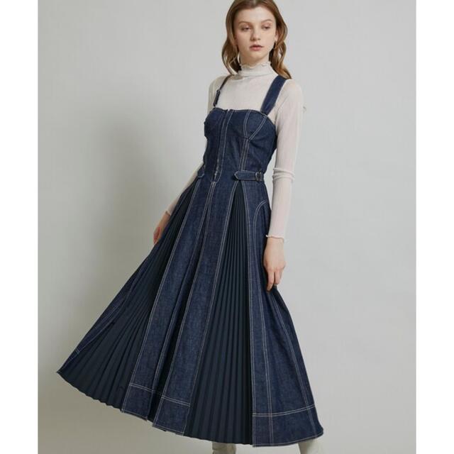 CASA FLINE フロントホックデニムワンピースの通販 by あいうえお
