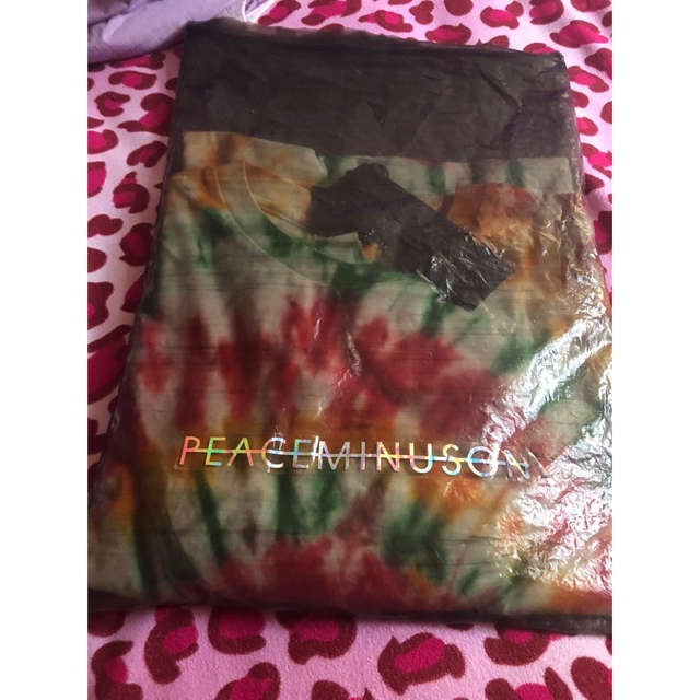 PEACEMINUSONE(ピースマイナスワン)のPEACEMINUSONE TYEDYE 虹タイダイTシャツG-DRAGON着用 メンズのトップス(Tシャツ/カットソー(半袖/袖なし))の商品写真