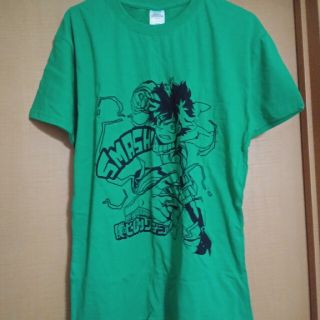 僕のヒーローアカデミア　Tシャツ　緑(Tシャツ/カットソー(半袖/袖なし))